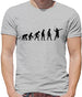 Dressdown Evolution of Man Mens T-Shirt