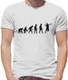 Dressdown Evolution of Man Mens T-Shirt