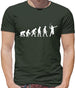 Dressdown Evolution of Man Mens T-Shirt