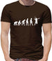 Dressdown Evolution of Man Mens T-Shirt