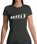 Dressdown Evolution of Man Womens T-Shirt