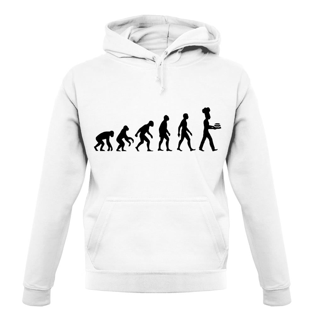 Evolution Of Man Bake unisex hoodie