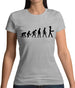 Evolution Of Man Bake Womens T-Shirt