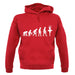 Evolution Of Man Ballet Dancer unisex hoodie