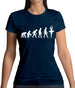 Evolution Of Man Ballet Dancer Womens T-Shirt