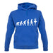 Evolution Of Man Ballet Dancer unisex hoodie