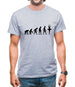 Evolution Of Man Ballet Dancer Mens T-Shirt