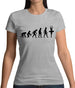 Evolution Of Man Ballet Dancer Womens T-Shirt