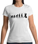 Evolution Of Man Ballroom Dancing Womens T-Shirt