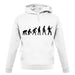 Evolution Of Man Bass Guitar Player unisex hoodie