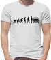 Evolution of Man Beetle Owner Mens T-Shirt