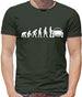 Evolution of Man Beetle Owner Mens T-Shirt
