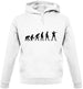 Evolution Of Man Biathlon Unisex Hoodie