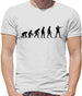 Evolution Of Man Biathlon Mens T-Shirt