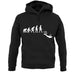 Evolution Of Man Bungee Jump unisex hoodie