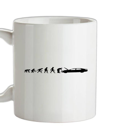 Evolution Of Man Car Mechanic Ceramic Mug