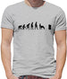 Dressdown Evolution of Man Gamer Mens T-Shirt