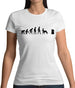 Dressdown Evolution of Man Gamer Womens T-Shirt