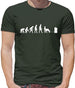 Dressdown Evolution of Man Gamer Mens T-Shirt