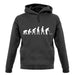 Evolution Of Man Croquet unisex hoodie