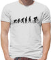 Dressdown Evolution of Man Cycling Mens T-Shirt