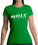 Evolution Of Man Discus Womens T-Shirt