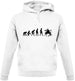 Evolution of Man Drummer Unisex Hoodie