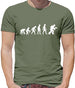 Dressdown Evolution of Man Firefighter Mens T-Shirt
