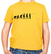 Evolution of Man Kids T-Shirt