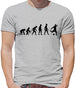 Dressdown Evolution of Man Football Mens T-Shirt