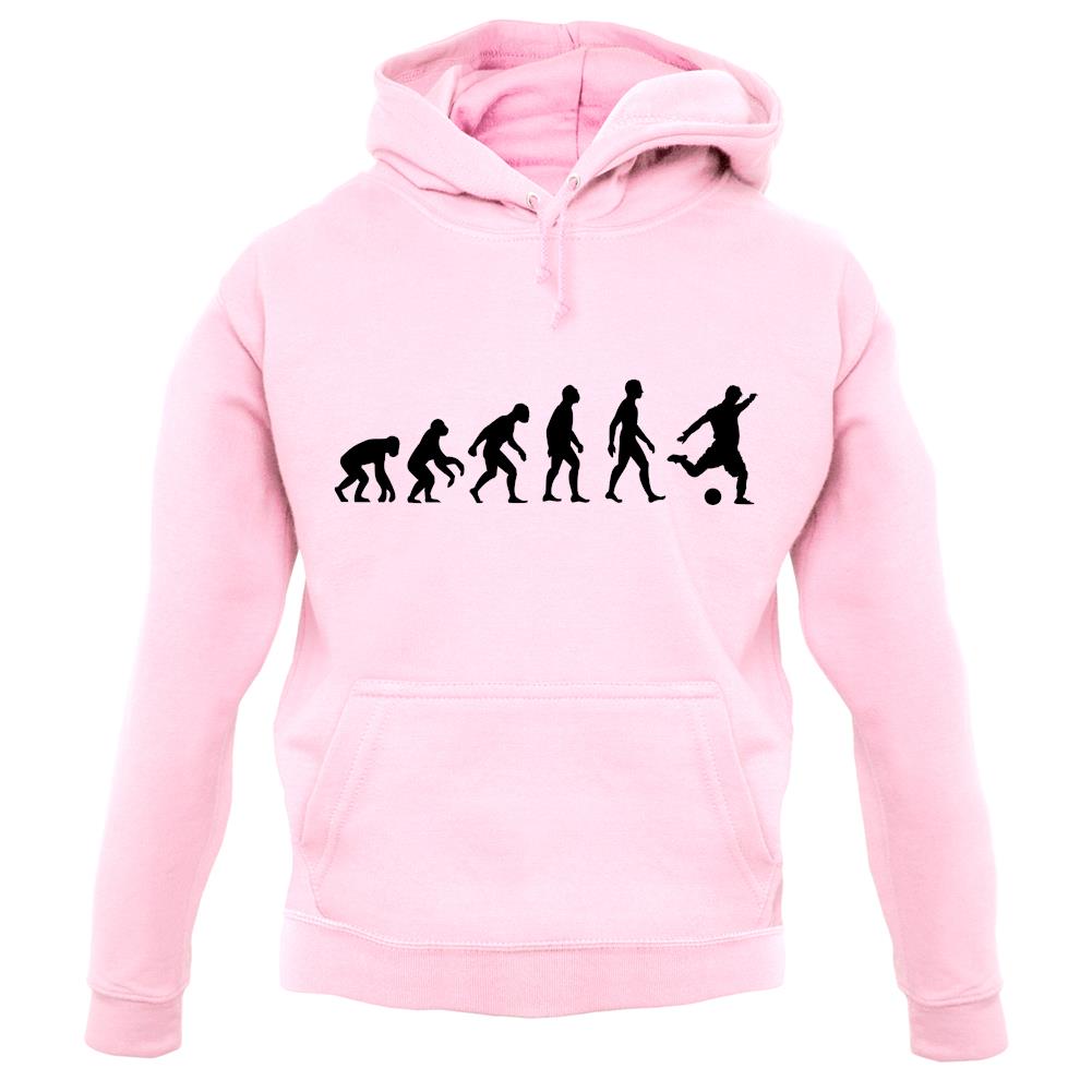 Dressdown Evolution of Man Football Unisex Hoodie