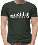 Dressdown Evolution of Man Football Mens T-Shirt