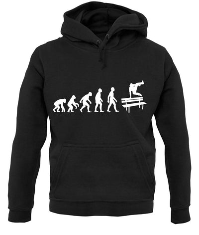 Evolution Of Man Freerunning unisex hoodie