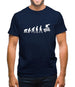 Evolution Of Man Freerunning Mens T-Shirt