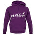 Evolution Of Man Freerunning unisex hoodie