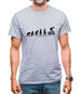 Evolution Of Man Freerunning Mens T-Shirt
