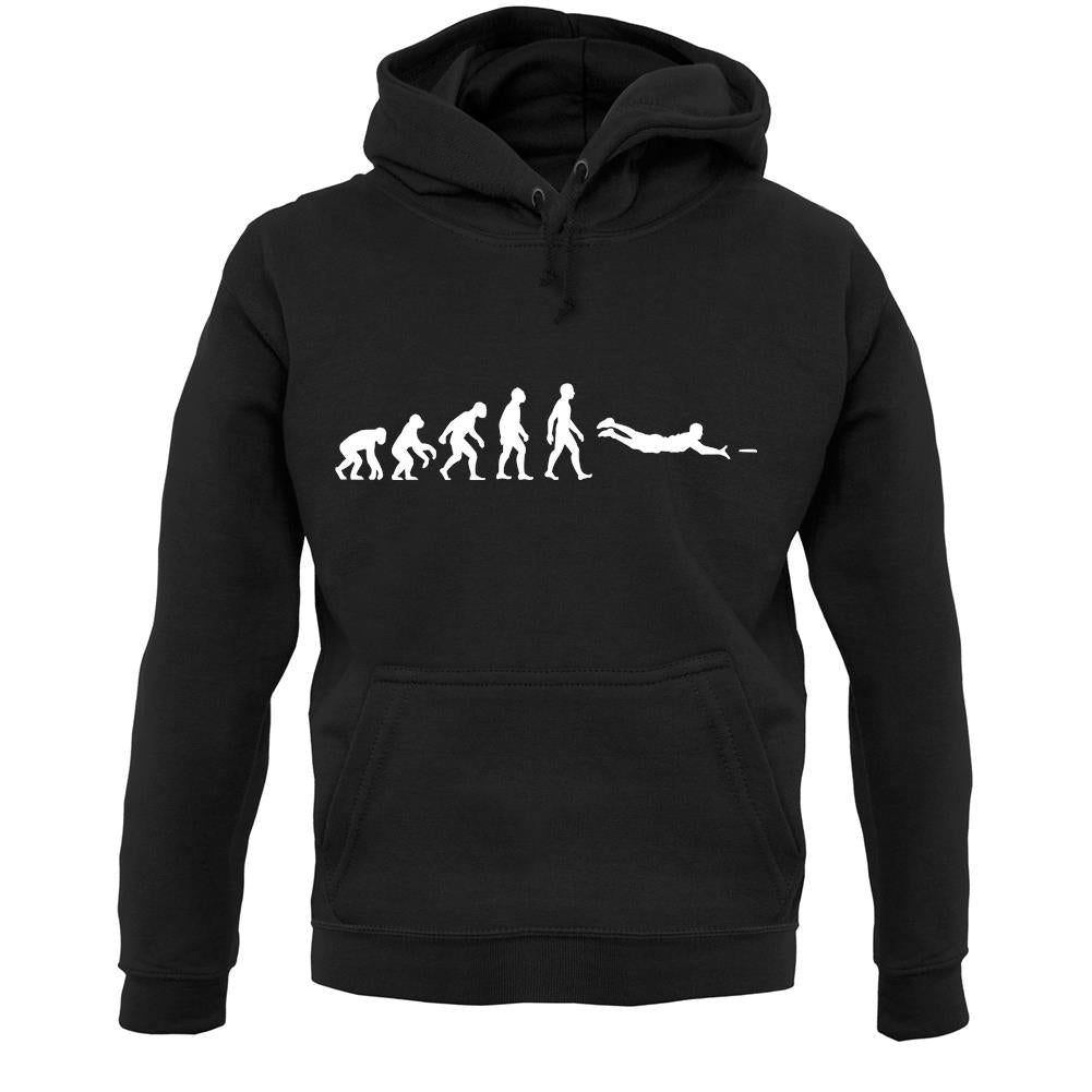 Evolution Of Man Frisbee Unisex Hoodie