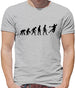 Evolution Of Man Handball Mens T-Shirt
