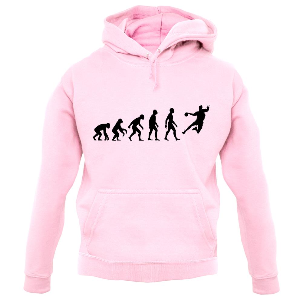 Evolution Of Man Handball Unisex Hoodie