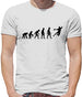 Evolution Of Man Handball Mens T-Shirt