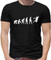 Evolution Of Man Handball Mens T-Shirt