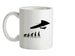 Evolution Of Man Hang Glider Ceramic Mug