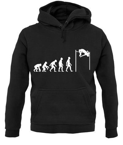 Evolution Of Man High Jump unisex hoodie