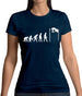 Evolution Of Man High Jump Womens T-Shirt