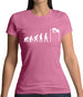 Evolution Of Man High Jump Womens T-Shirt