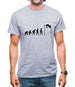 Evolution Of Man High Jump Mens T-Shirt