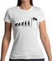 Evolution Of Man High Jump Womens T-Shirt