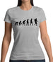 Evolution Of Man Hiking Womens T-Shirt