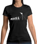 Evolution Of Man Horizontal Bars Womens T-Shirt