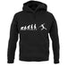 Evolution Of Man Javelin unisex hoodie